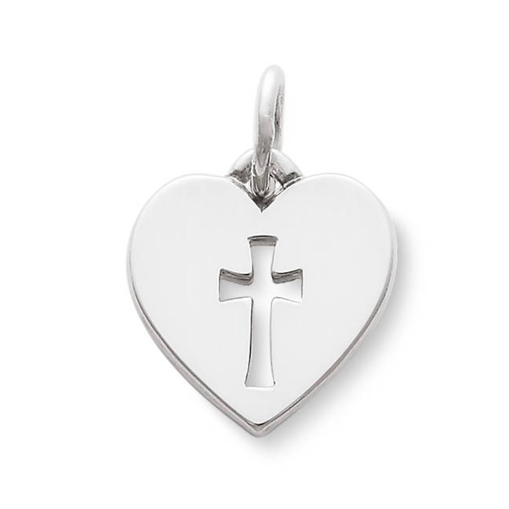 JAMES AVERY CROSSLET HEART CHARM
